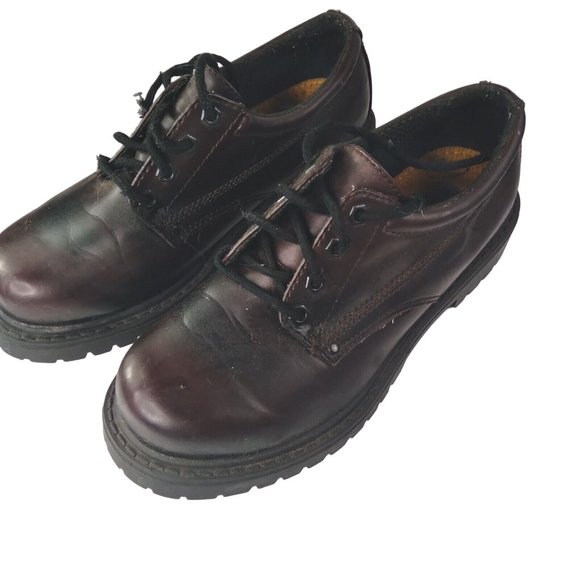 Original Rugged Outback Mens Sz 8 Shoes Brown Casual Work Shoes. Good Co… - Picture 2 of 8